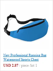 CONEED Fashion Waist Packs Unisex Sports Waterproof Belt Multi-Function Bag Zipper Messenger Bag Pouch Run Chest Waist Bag