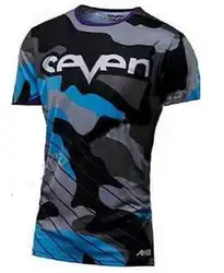 2019 велосипед Seven MX ATV moto cross Спортивная футболка для скоростного спуска Camiseta Ropa короткий рукав мото Джерси Горный велосипед dh рубашка mx moto rcycle