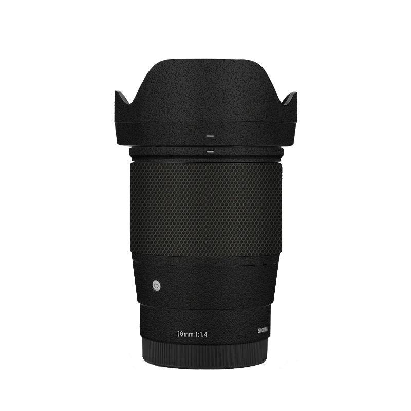 16Mmf1.4 / 16 1.4 Copriobiettivo Per Sigma 16Mm F/1.4 Dc Dn Contemporaneo Per Sony E Mount Decal Protector Coat Wrap Sticker