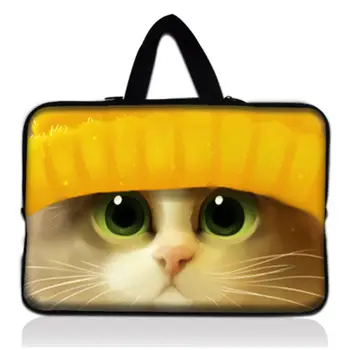 

Yellow Cat laptop Sleeve Case Bag Pouch Cover for 9.7" 10" 11" 12" 13" 14" 15" 17" 15.6" PC