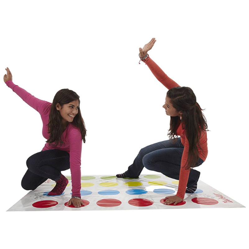 Горячая напольные коврики для Twister игры Забавные Дети Семья тело Twister движется упражнения коврик настольная игра спортивная игрушка