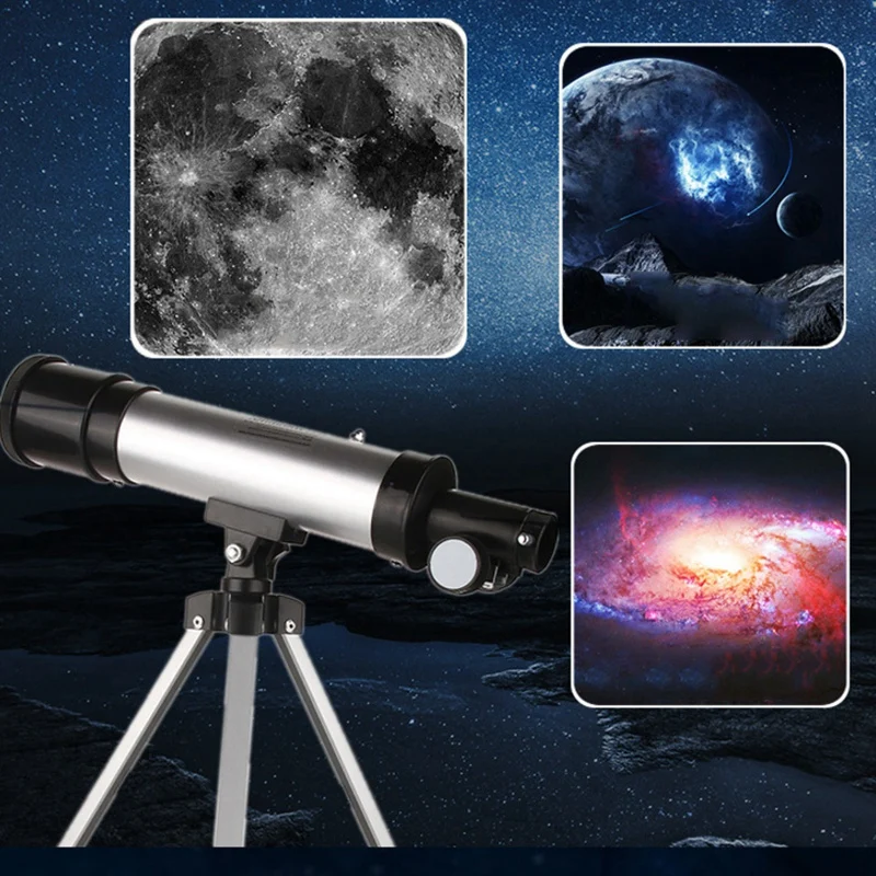 Телескоп Star Finder со штативом F36050 HD Zoom Монокуляр космическая астрономическая