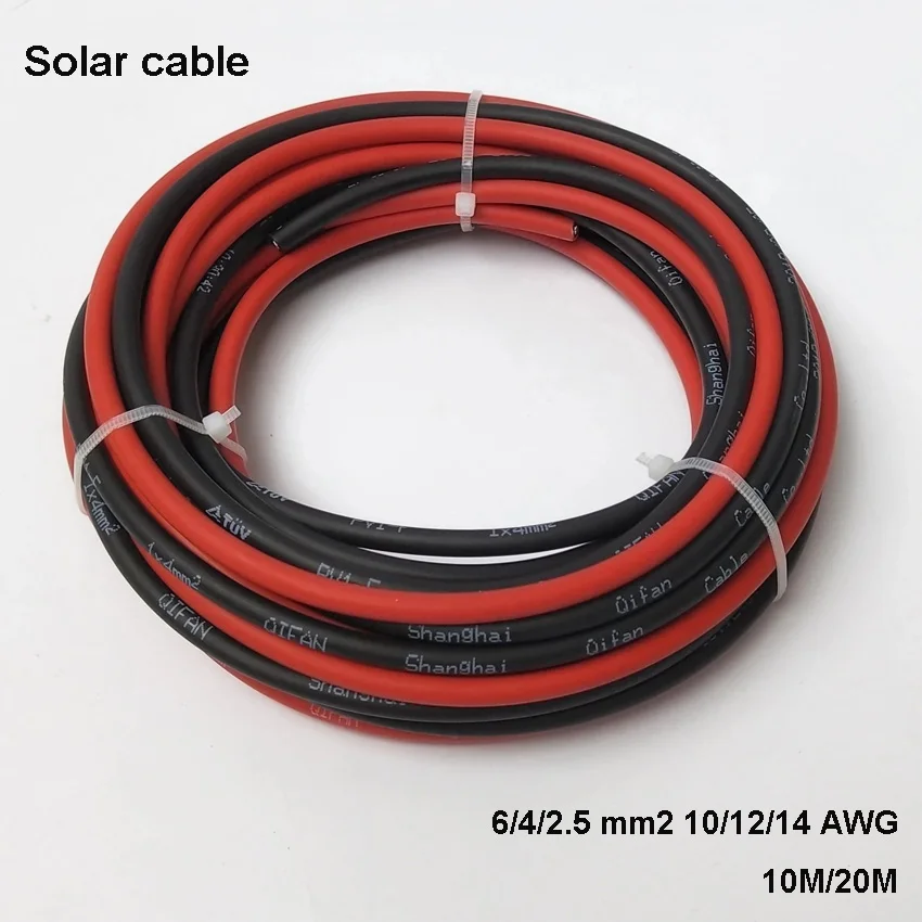 Copper Wire Solar Panels Cables Solar System Solar Panel Extension