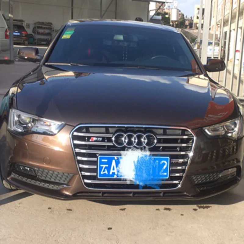 Для Audi A5 Modified S5 Style Black Front Hood Центральная решетка Стайлинг автомобильной решетки