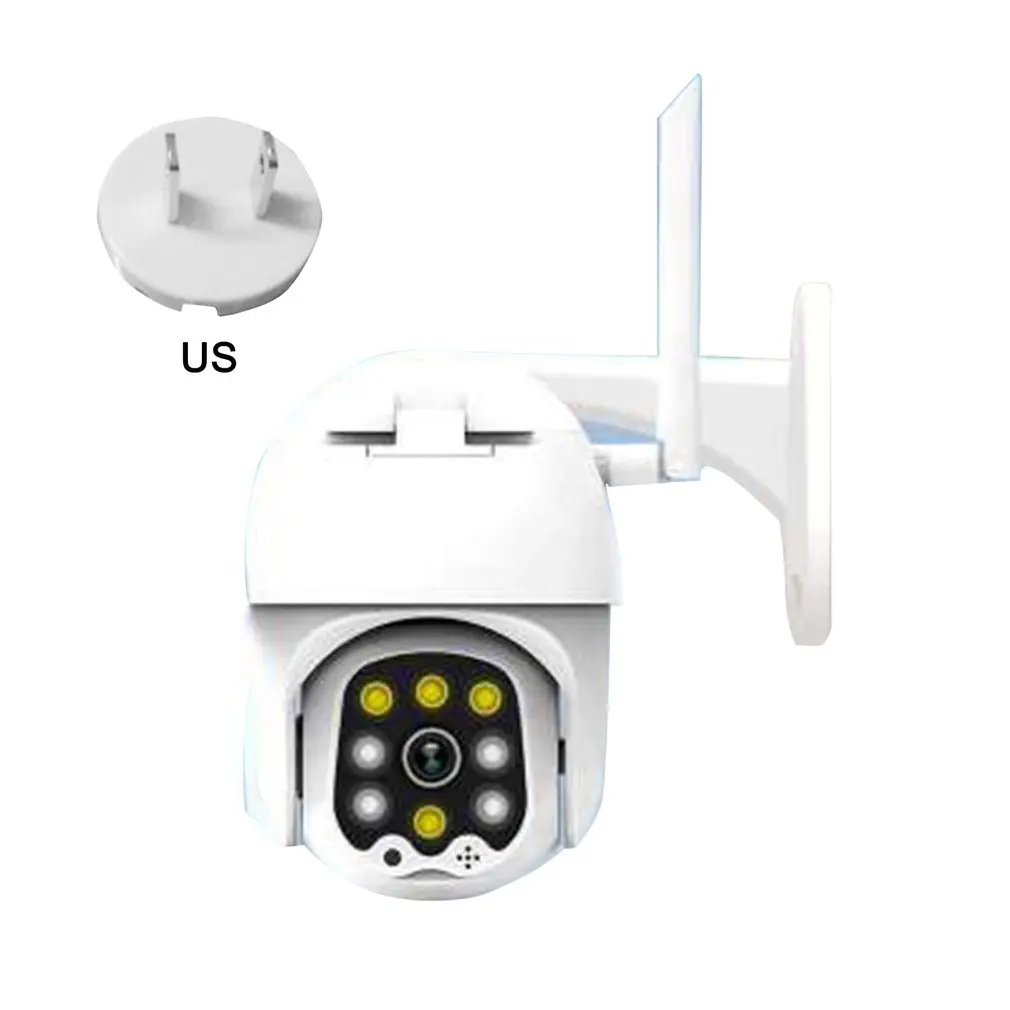

1080P PTZ IP Camera Wireless Ball Camera Wifi Monitor Hd Camera Home Phone Outdoor Full Color 360 Degree Rotation 8Led Camera