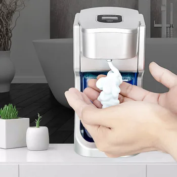 

Automatic Induction Foam Soap Dispenser Wall-Mounted No Touch Smart Sensor Bubble Machine