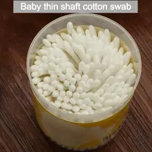 180 ватные тампоны для детей, двухконцевые ватные тампоны, ватные тампоны, детские товары, чистая грязь в ушах