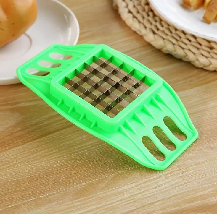 ABS+ нержавеющая сталь картофеля резак измельчитель овощей чипы приспособление для фри кухонные инструменты для приготовления ломтерезка для овощей картофеля SN