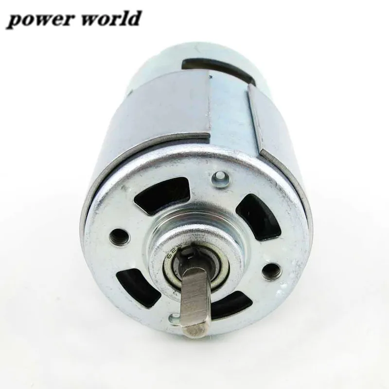 775 Мини DC 12-24V 0.27A 4500RPM высокоскоростной двигатель D-axis диаметр 42 мм мотор для модели