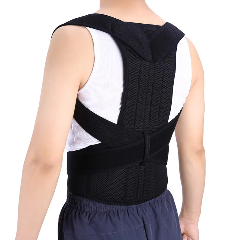 

2019 Posture Corrector Adjustable Back Shoulder Support Correction Brace Belt Band for Men Women DC116