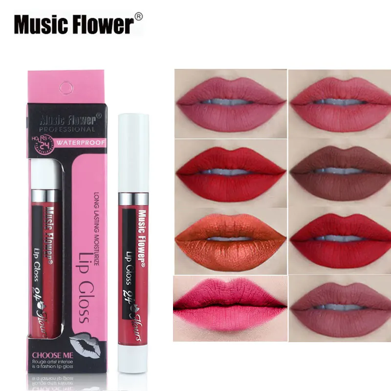 Music Flower Lip Gloss Long Lasting Lip Tattoo Waterproof Matte Lipgloss Tint Moisturize Liquid Lipstick Makeup Music Flower Lip Gloss Long Lasting Lip Tattoo Waterproof Matte Lipgloss Tint Moisturize Liquid Lipstick Makeup