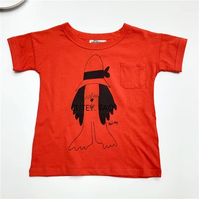 t shirt BC/брендовая модная детская хлопковая Футболка топы для мальчиков и девочек, футболка детская футболка одежда для малышей Летняя одежда - Цвет: t shirt