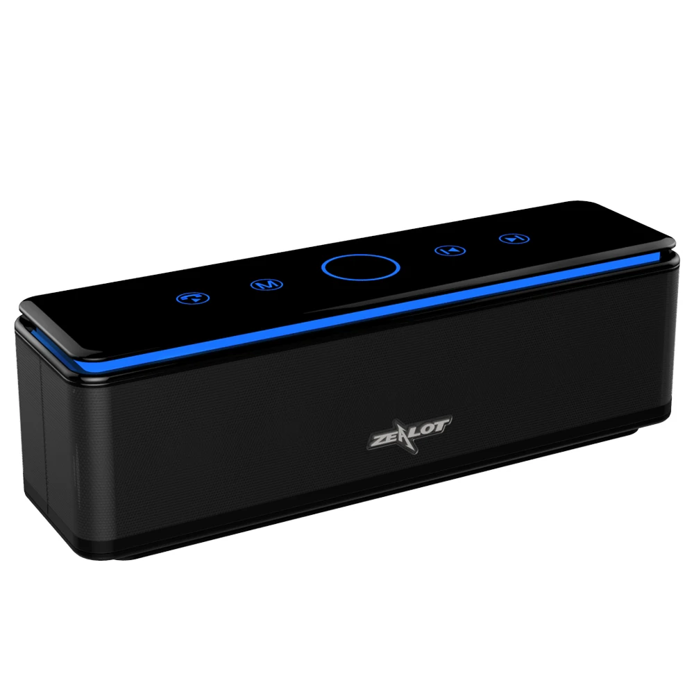 

ZEALOT S7 Portable Bluetooth Speaker High Power Home Hifi Stereo Wireless Speaker Deep Bass Touch Control Speaker Bluetooth