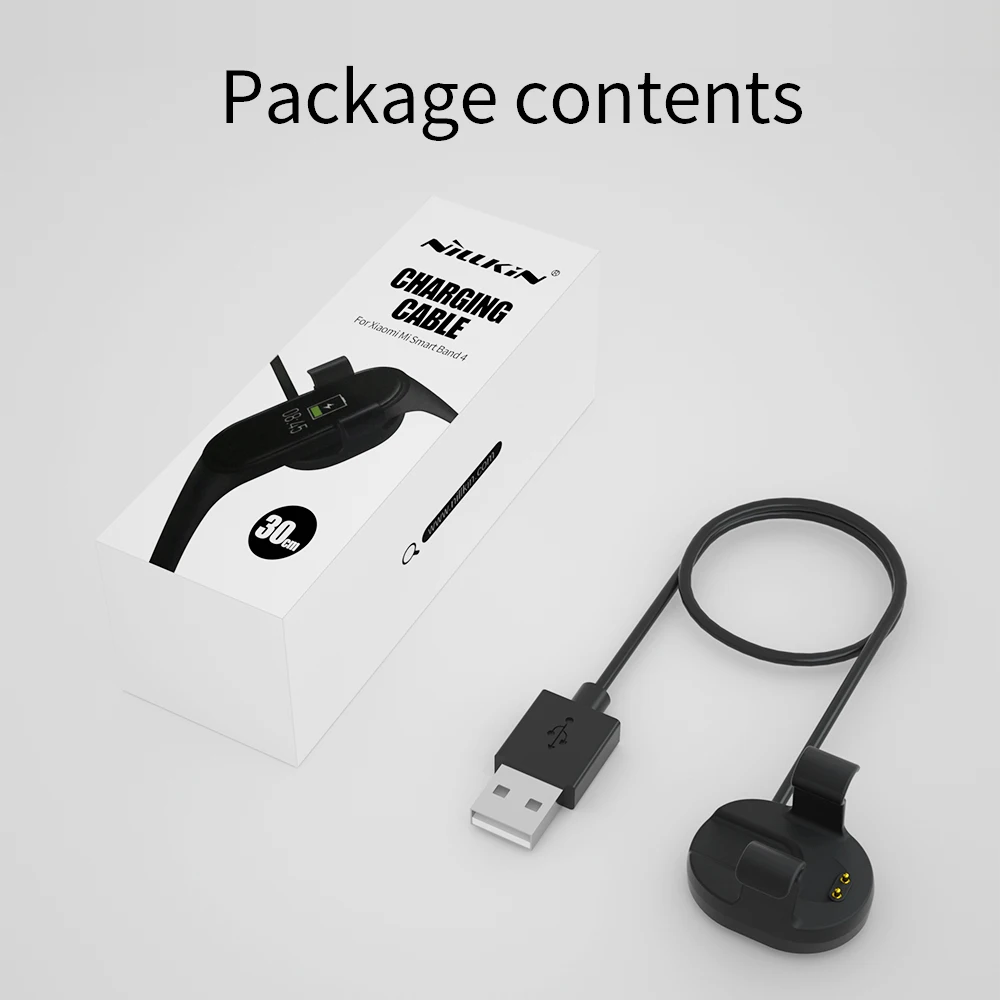 SIKAI usb кабель для зарядки разборка-Бесплатный кабель зарядное устройство адаптер для Xiaomi Mi Band 4 NFC
