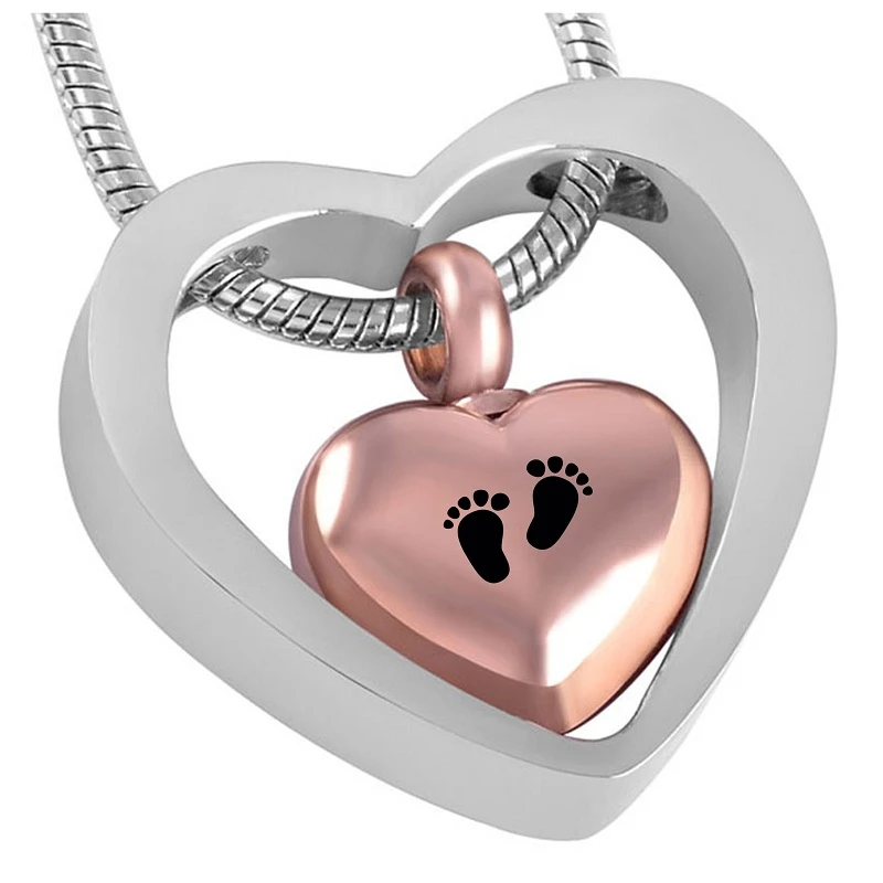 baby cremation urn necklace