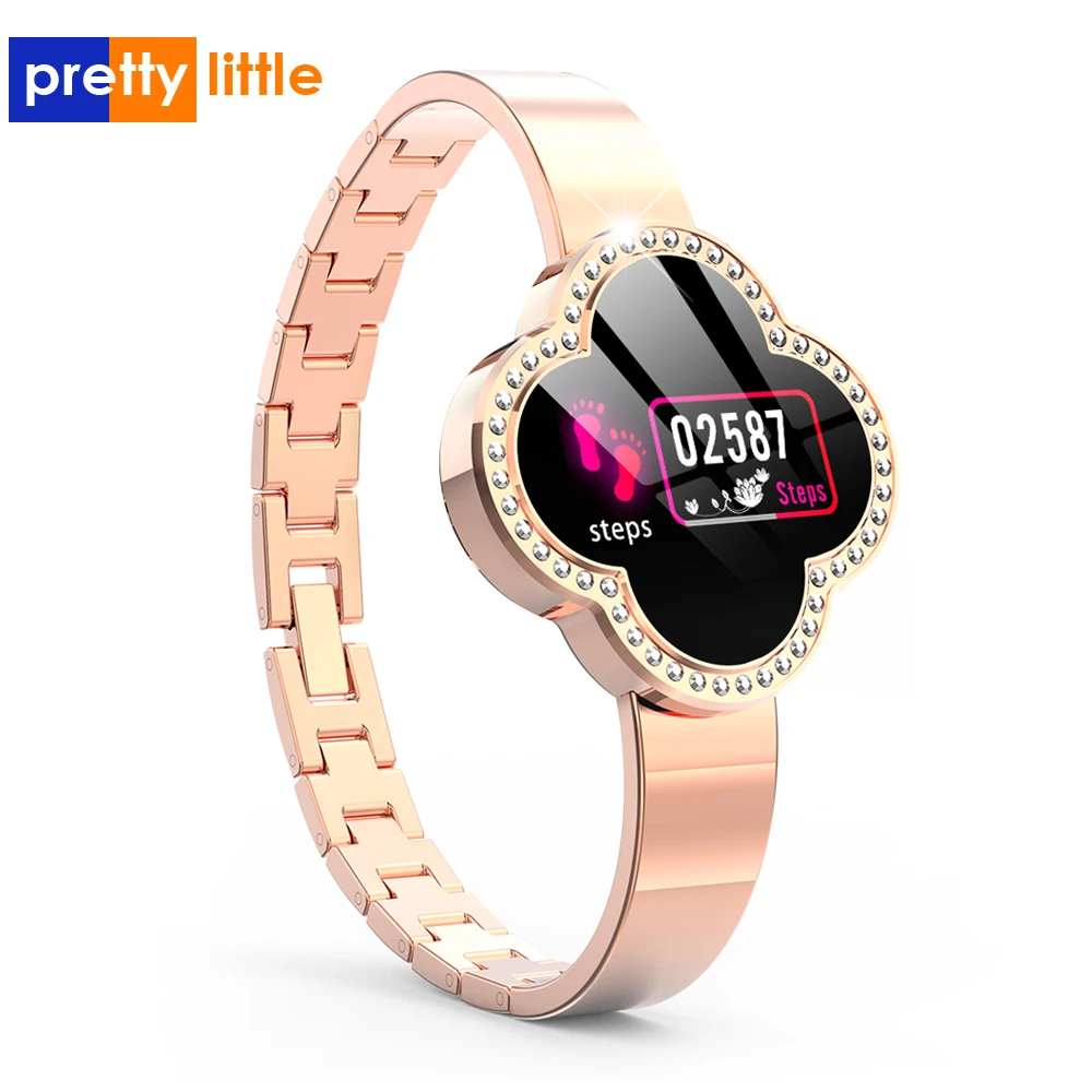 S6 женские Смарт-часы Android и IOS IP67 Водонепроницаемый Браслет фитнес умный Браслет трекер женские Смарт-часы для жены подарок