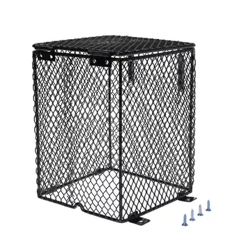 

Reptile Heater Guard Heating Bulb Lamp Enclosure Cage Protector Metal Mesh Lamp Cover 85WC