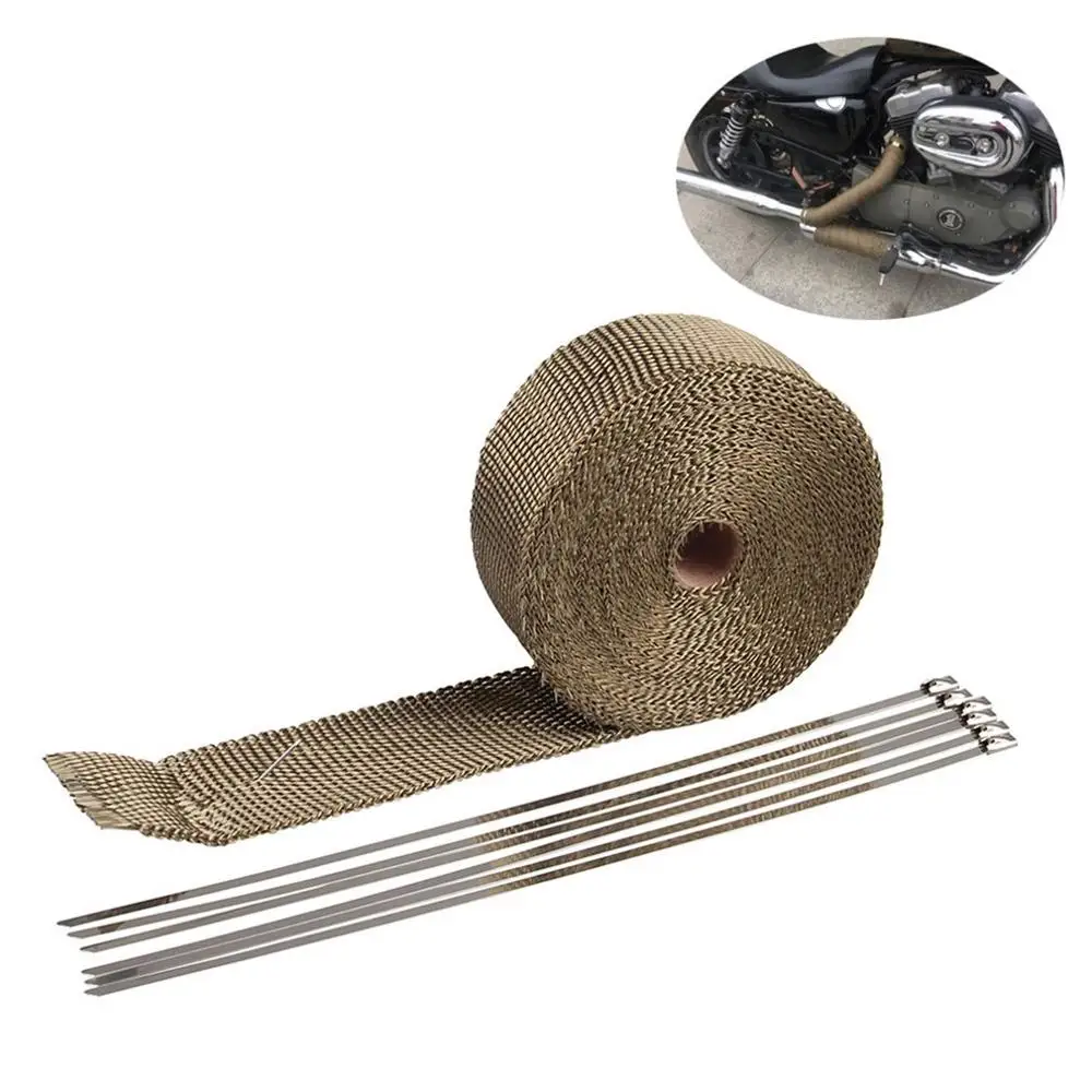 

Motorcycle Modified Exhaust Pipe Insulation Cotton Insulation Cotton Coke Head Cloth Banana Insulation Tape