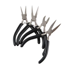 XUQIAN Top Seller 11-13cm with Vice Black Pointed Nose Pliers for Jewelry Making L0097