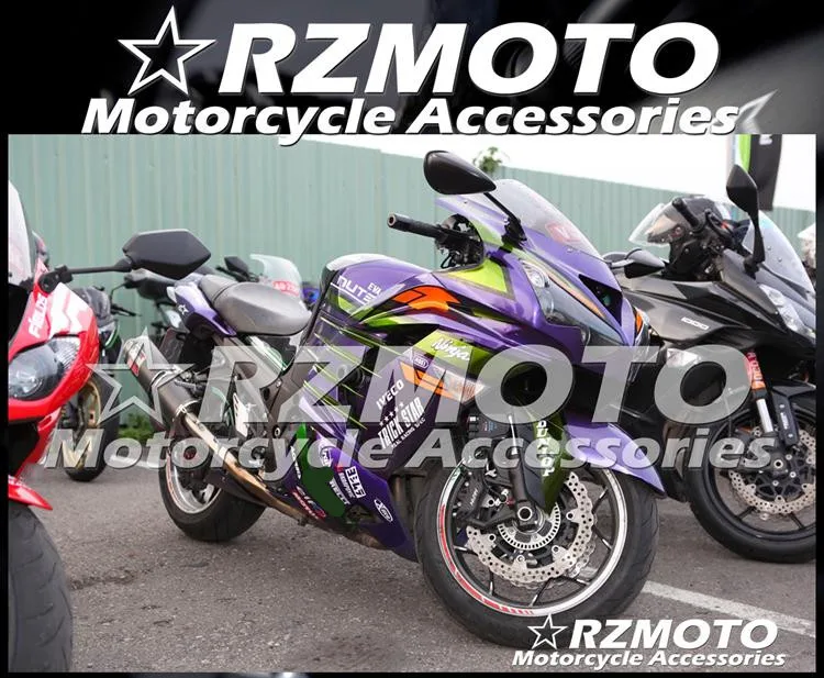ABS мотоцикл обтекатель комплект для KAWASAKI ZX-14R 2012- год кузов литьевая форма Магазин № 2204