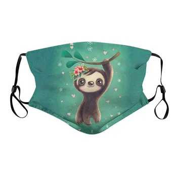 

1pc Face Mask Reusabale Washable Mouth Cover Foggy Haze Anti-spitting Protective Fabric Facial Mask Kids Filter Mask Маска#YL5