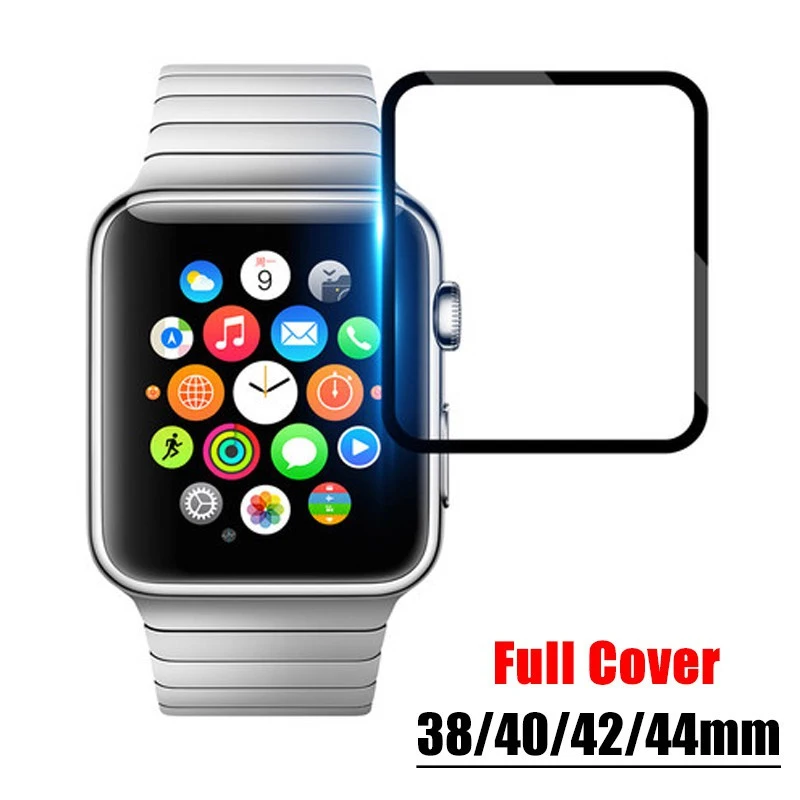 smart watch screen protector for Apple Watch Series 4 3 2 1 40mm 44mm 38mm 42mm for iwatch TPU Soft protective Film case cover