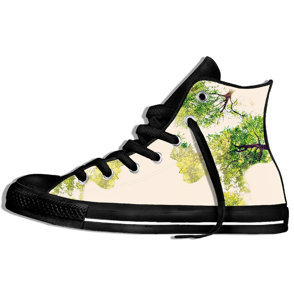 Красивая обувь с 3D принтом Мужские и женские кроссовки летние забавные плимсоллы