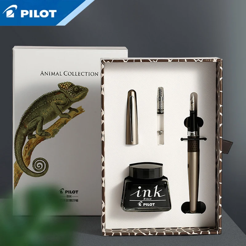 PILOT 88G ручка в комплекте Φ F / M серия с изображением животных металлический