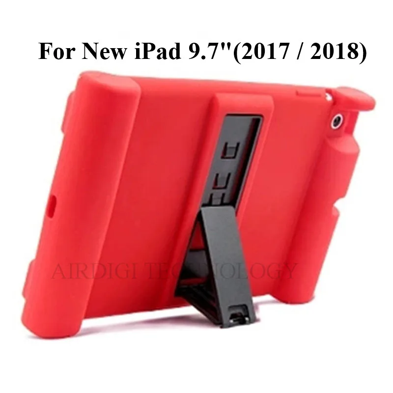Shockproof Protective Stand Case for 2017/2018 New iPad 9.7" Silicone Drop Proof Cover Home Children Kids | Компьютеры и офис