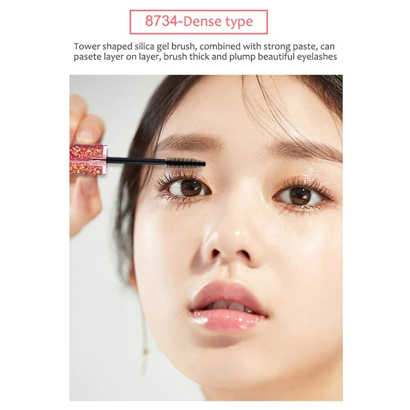Waterproof Mascara Long Lasting Non-dizzy Dyeing Long Lasting Easy To Color Mascara