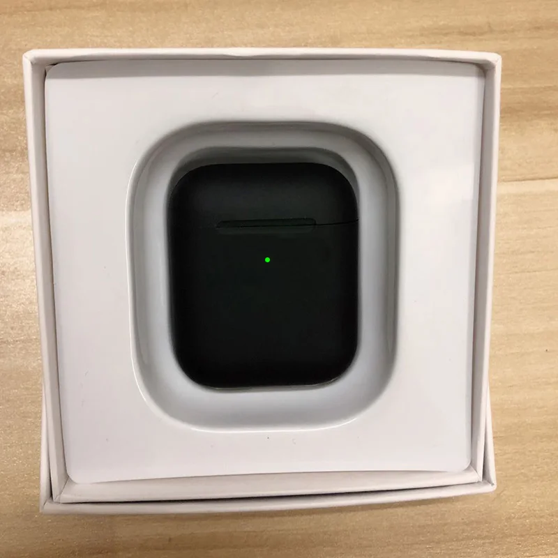 Black I9000 tws 1:1 Реплика Aire 2nd Bluetooth наушники с управлением, наушники, беспроводная гарнитура PK i10 i12 i500 fone de ouvido bluetooth - Цвет: Black