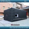 Giant Inflatable Cube Tent Black 8.8m Dome Igloo Lawn Blow Up Air Roof House Room Marquee Cover For Outdoor Party Events 1