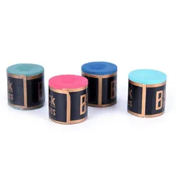 2PCS/Set No-slip Billiard Chalks Pool Cue Stick Chalk Snooker Easy Powder Billiard Chalk Pool Accessories