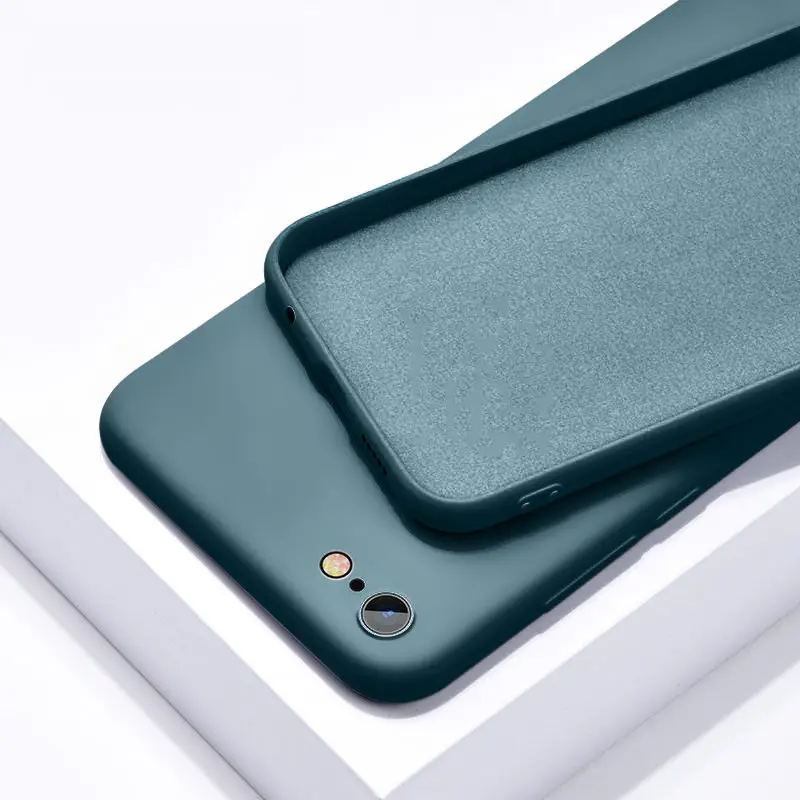 Тонкий мягкий чехол для iPhone 7, 8, 6, 6s Plus, жидкий силиконовый чехол, карамельный цвет, Coque Capa для iPhone X, XR, XS, 11 Pro, Max X - Цвет: T9