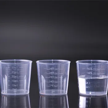 

30ml Measuring Cup Clear Food Grade Plastic Small Liquid Measuring Cup Kitchen Cooking Tool Wholesale WB678