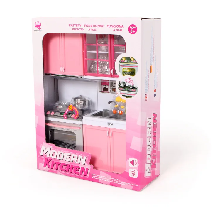 

Top Grade Multi-functional Kitchen Emulate Toy GIRL'S Play House Toy Set Children Model Kitchen Toy