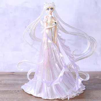 

Sailor Moon Crystal Queen Serenity Wedding Dress Ver. PVC Figure Model Collection Doll Toy