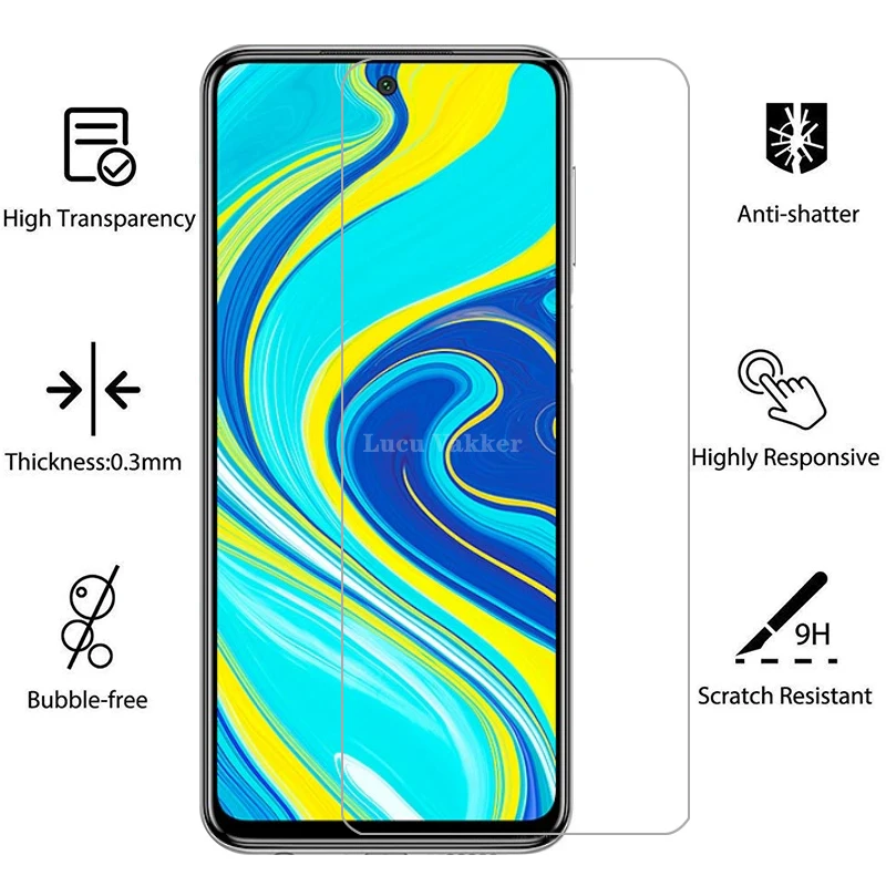 

2pcs Protective Glass On Redmi Note 9s Screen Protector Tempered Glas Film For Xiaomi Readmi Note9s Not 9 s s9 6.67 Xiomi Xiami