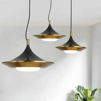 

Post-modern Luxury Chandelier Lighting Simple Restaurant Led Bar Clothing Shop Hanging Lamp Coffee Shop Iron Suspendu Fixture