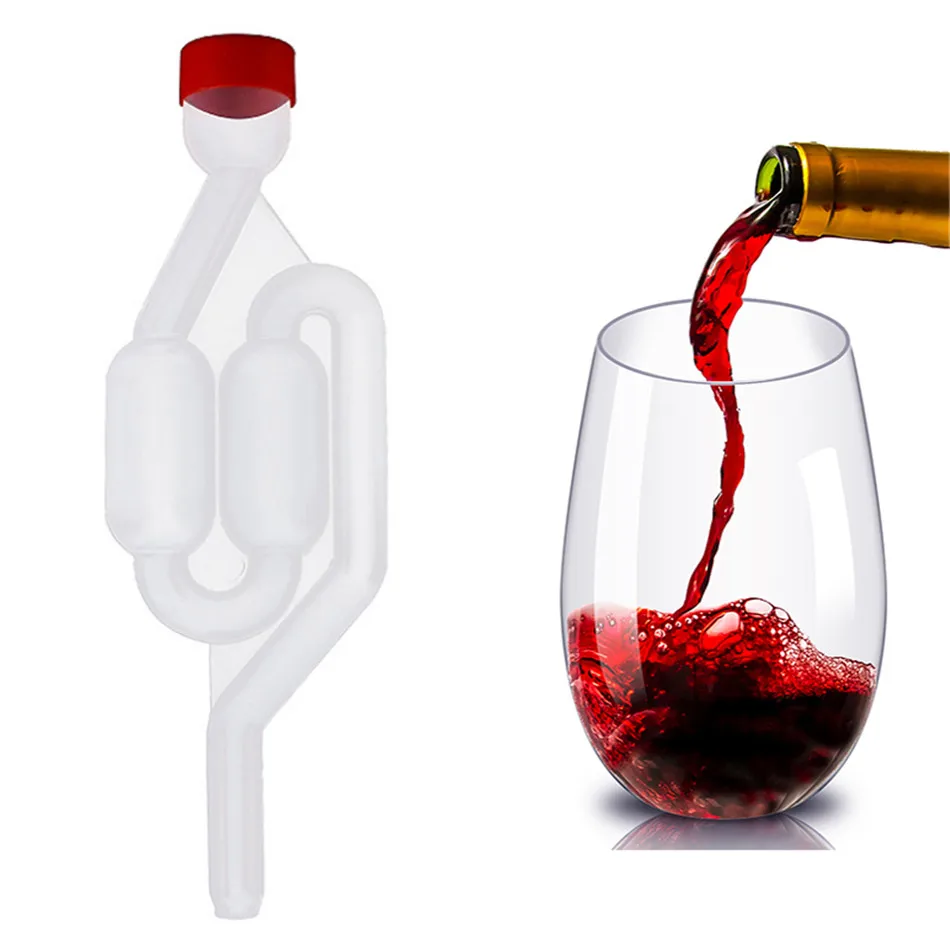 4YANG Water Seal Exhaust One way Home Brew Wine Fermentation Airlock