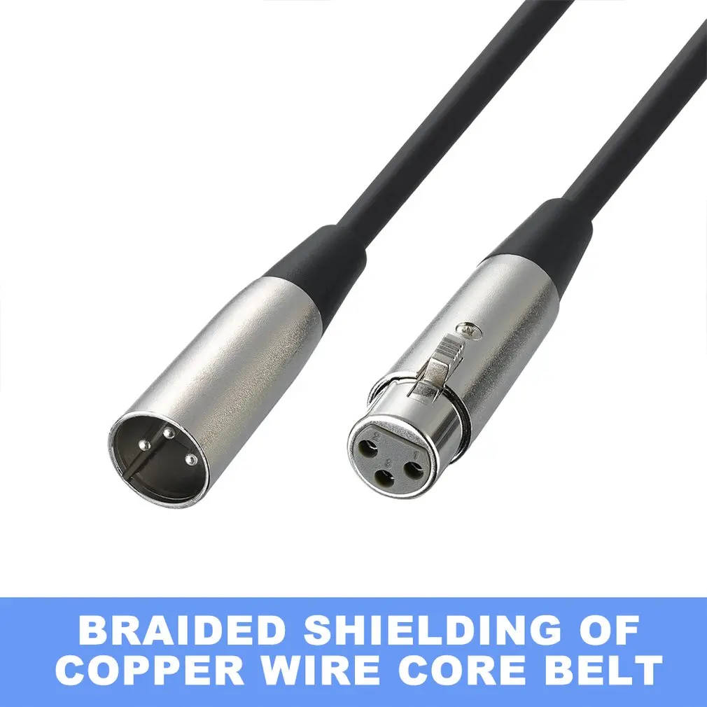 

XLR Male to Female Audio Cable For Connector for Stylish design with distinctive look Microphone Mixer 1m/1.8m/5m