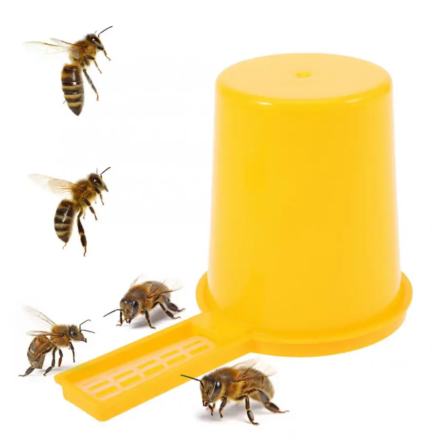 2pcs Bee Feeder Beekeeping Honey Entrance Water Drinker Bottle Set Bowl Feed Tool | Дом и сад