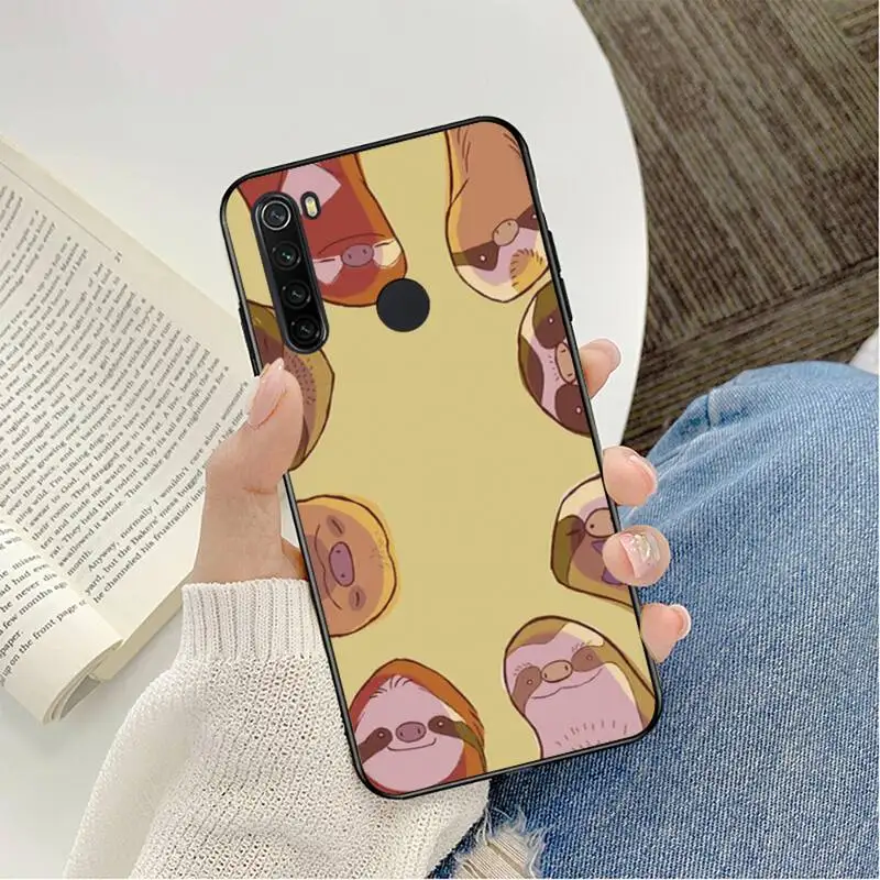 YNDFCNB Caffeinated Giày Lười Động Vật Ốp Lưng Điện Thoại Redmi Note 8Pro 8T 6Pro 6A 9 Redmi 8 7 7A Note 5 5A Note 7 xiaomi leather case glass