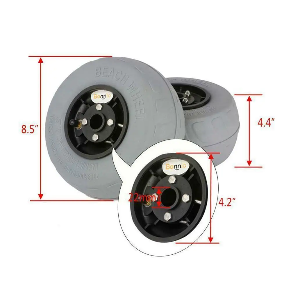 Other Outdoors Pneumatic Tire Kayak Trolley/trolley Wheels Beach For
