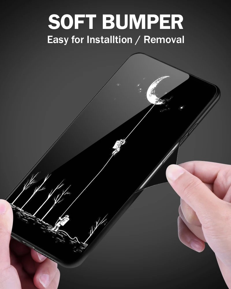 Для OPPO R15X R17 Pro A3S A39 A57 A59 A7X A9 чехол из закаленного стекла Reno10x Zoom F1S F9 F11 Find Design глубокий ударопрочный жесткий чехол
