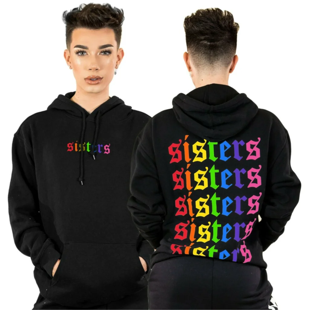 Dettagli sulla James Charles Con Cappuccio SORELLE Arcobaleno Felpa Con  Cappuccio Delle Donne Degli Uomini di james charles merchandising con  cappuccio Harajuku Felpa Tuta|Hoodies \u0026 Sweatshirts| - AliExpress