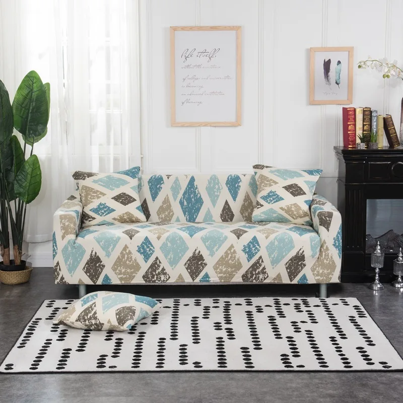 Сплошной цвет льняной ткани стрейч удобный диван Чехол универсальный стрейч современный все включено чехол для гостиной