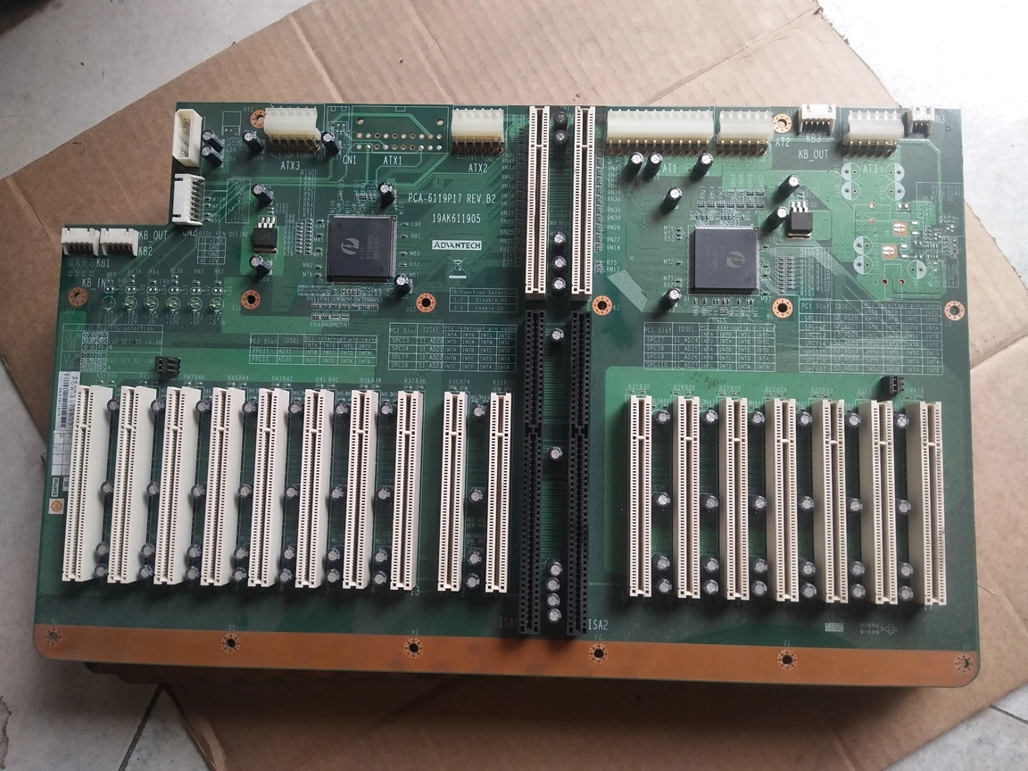 

Промышленный пульт управления PCA-6119P17 Rev.B2 17 PCI