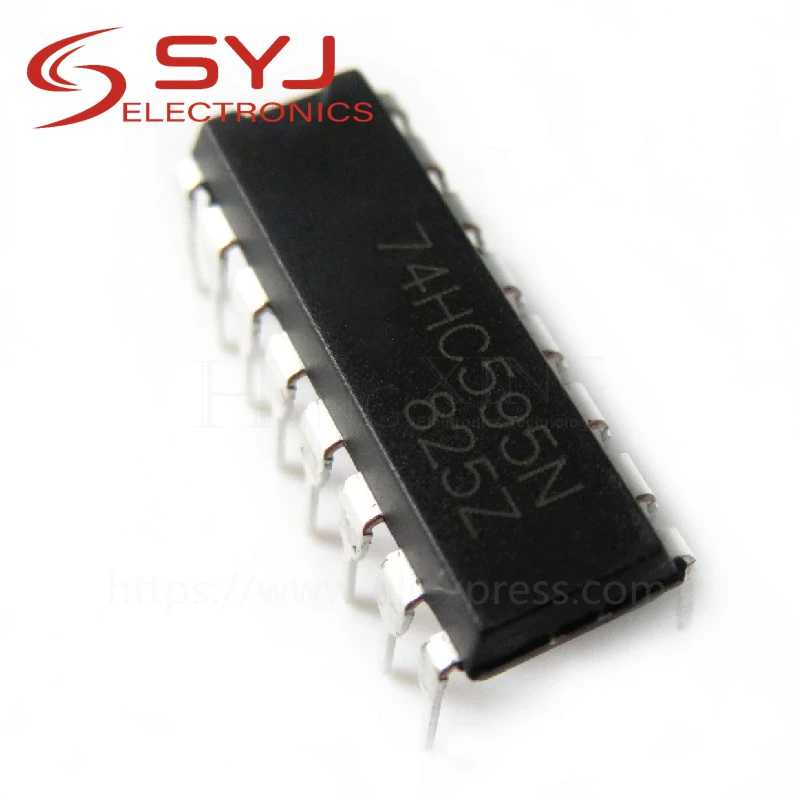 10 шт./лот SN74HC595N SN74HC595 74HC595N 74HC595 DIP-16 Новый оригинал в наличии | Электронные