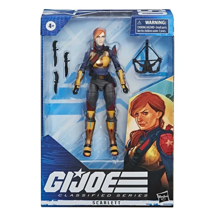 Figuras de Brinquedo de Ação Hasbro Polegadas Joe Pecial Forças Duke Destro Roadblock Scarlett Coleção Modelo Brinquedos Presente Aniversário 6 g. i. 3 Hasbro 6 polegadas g. i. Bonecos e